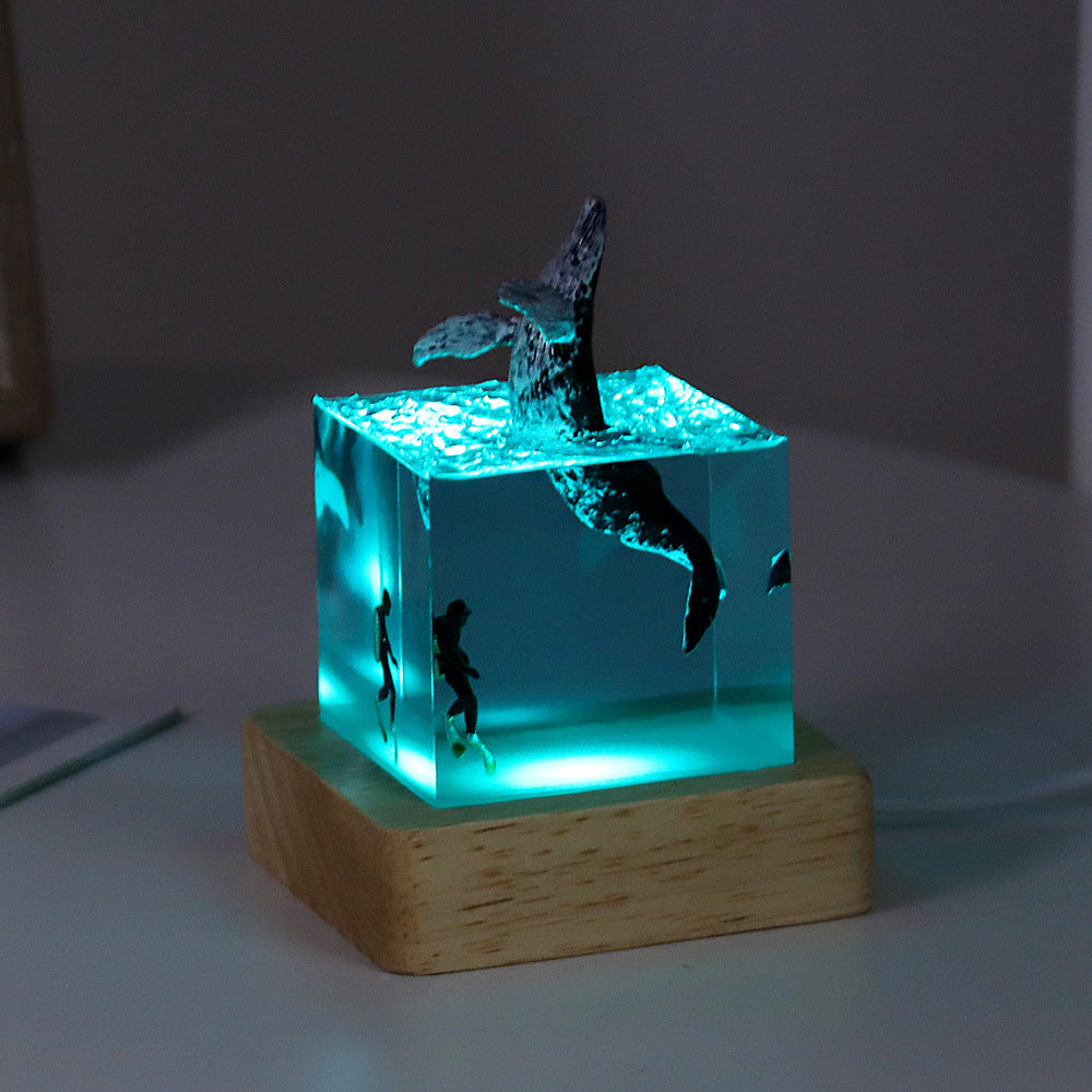 whale lamp