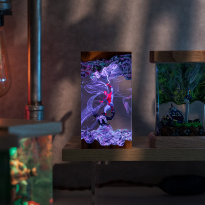Spider-Man VS Venom Resin Lamp