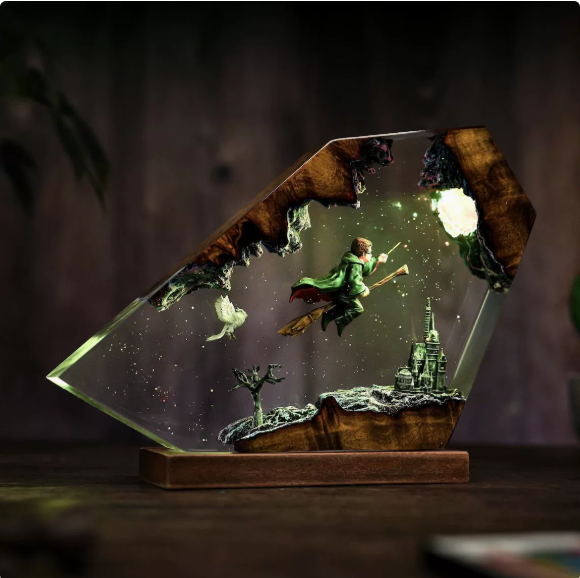 Harry Potter Resin Lamps
