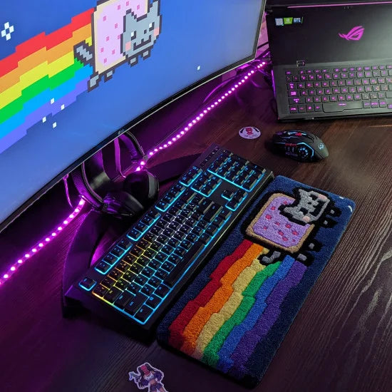 Handmade Keyboard Rugs (Pick Your Design)