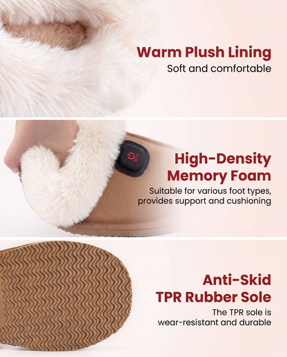 Toasty Time Heated Slippers